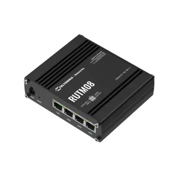 Teltonika RUTM08 ενσύρματος router Gigabit Ethernet μαύρο