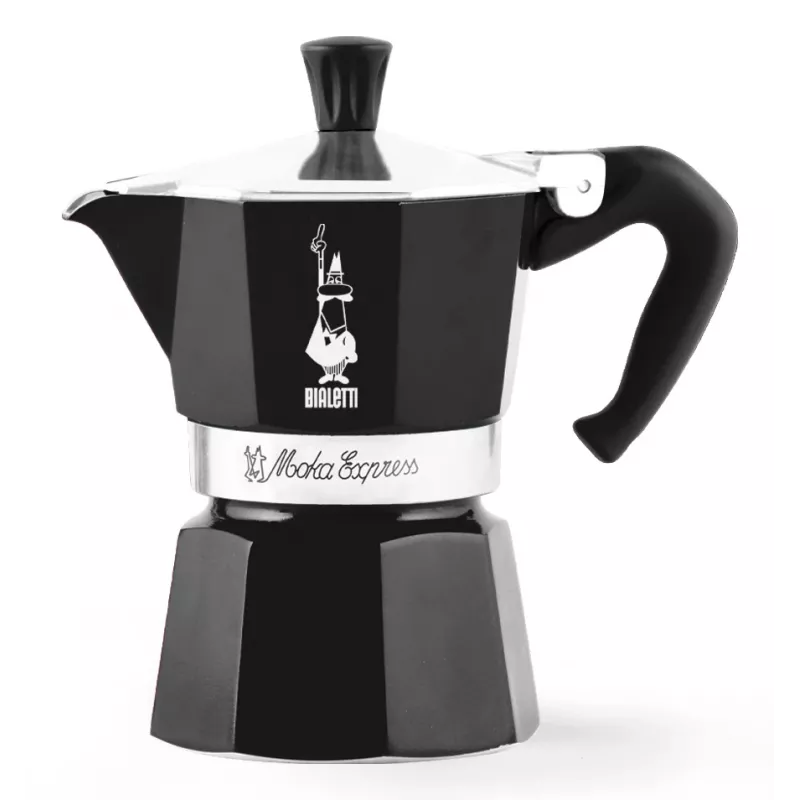 Bialetti 4951 καφετιέρα Moka μαύρη
