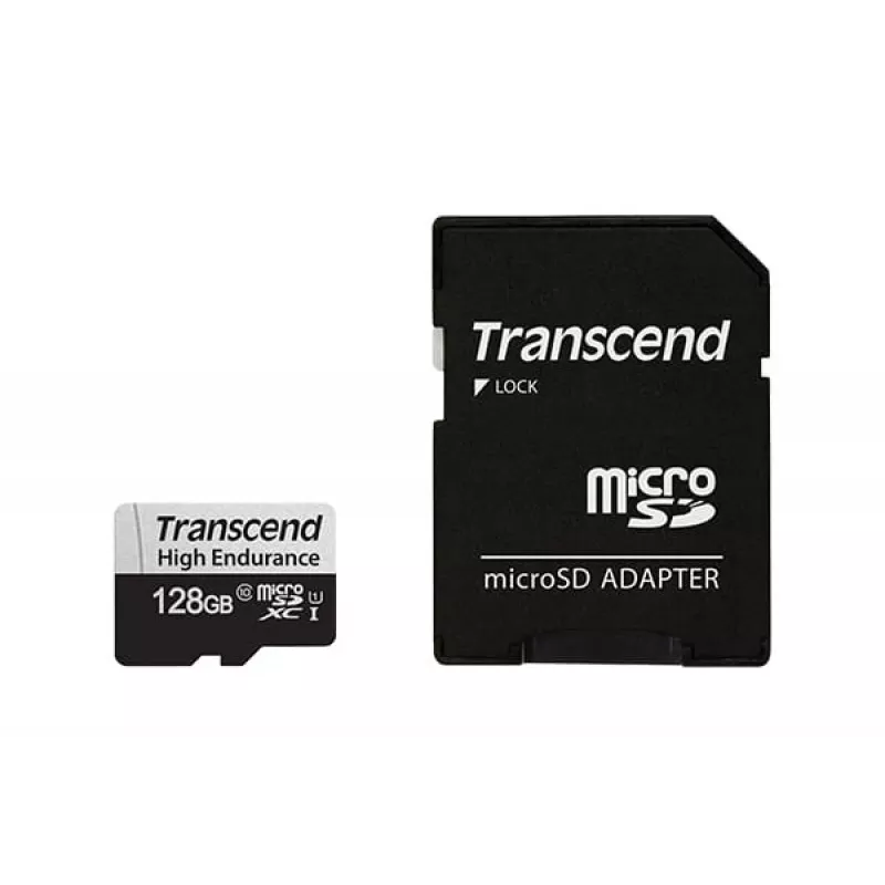 Μνήμη flash Transcend 128GB MicroSDXC UHS-I 350V