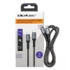 Καλώδιο Qoltec USB 2.0 Type-C σε USB 2.0 Type-C 100W QC 3.0 PD 1m Μαύρο