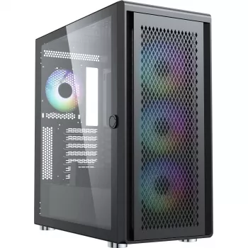 Κουτί PC Silentware Air 100 Μαύρο — Κουτί Mid-Tower συμβατό με ATX, μαύρο