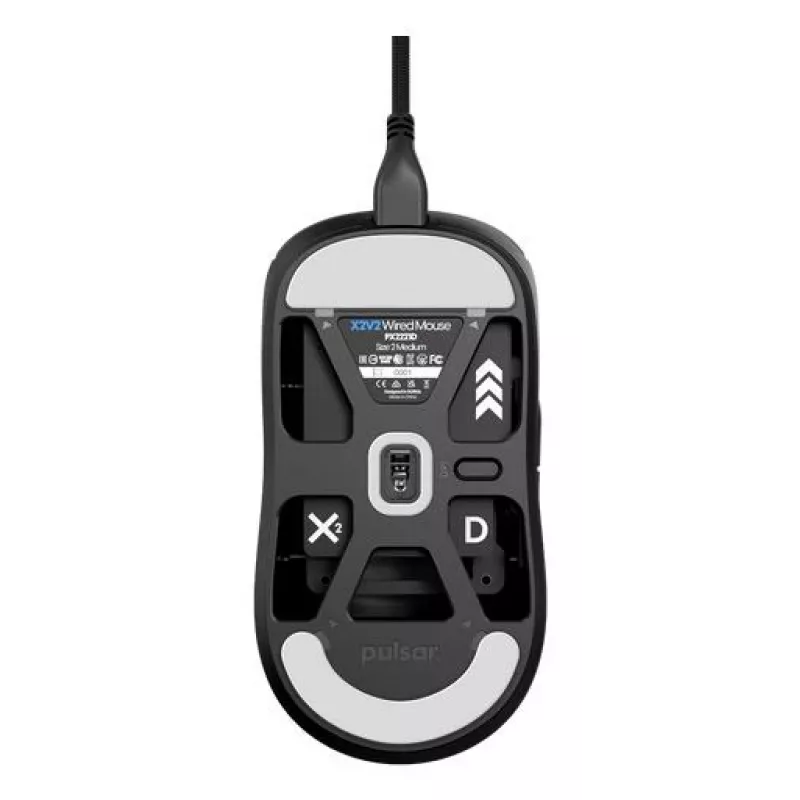 Ποντίκι USB Optical X2/MEDIUM Μαύρο PX2221D Pulsar