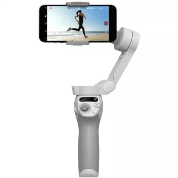 DJI OM SE Gimbal γκρι Bluetooth με θήκη βάση κινητού μέγιστο φορτίο 290 g