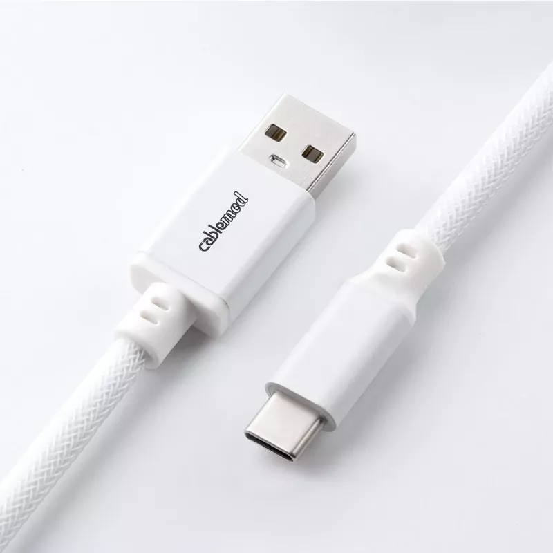 Καλώδιο USB Cablemod CM-CKCA-CW-WW150WW-R 1,5 m USB A USB C Λευκό