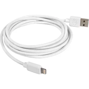 Καλώδιο προσαρμογέα USB 2.0, βύσμα USB-A > βύσμα Lightning (λευκό, 2,0 μέτρα)