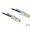DeLOCK 83395 Καλώδιο Serial Attached SCSI (SAS) 2 m Μαύρο