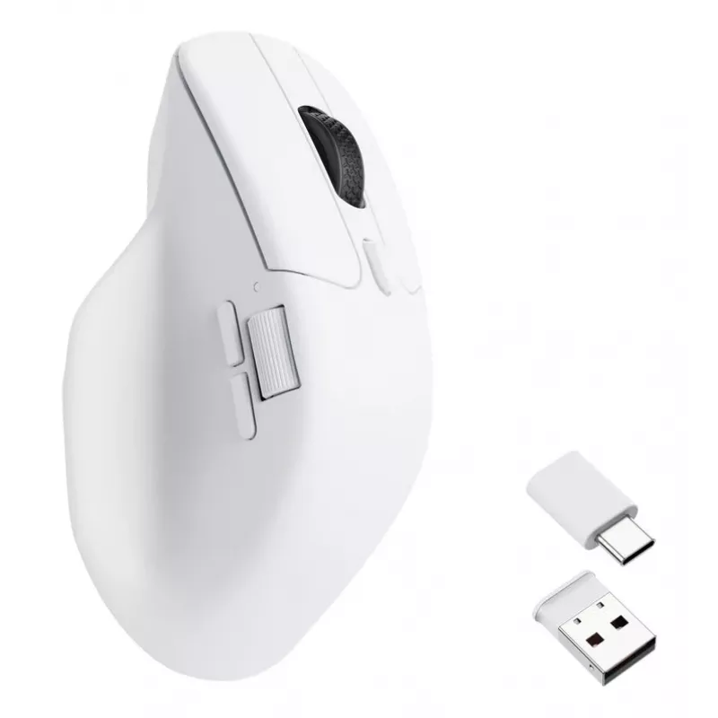 KEYCHRON M6 (1000Hz) Λευκό ασύρματο ποντίκι