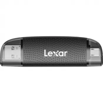 Κάρτα ανάγνωσης Lexar LRW310X-BNBNG USB 2.0 Type-A/Type-C μαύρο