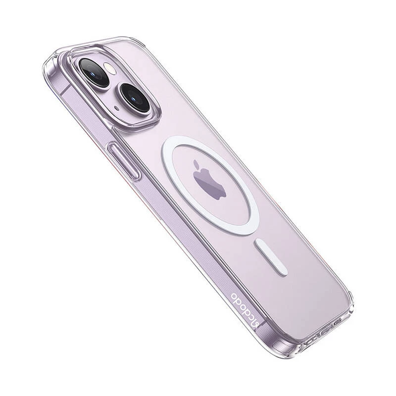 Μαγνητική θήκη McDodo για iPhone 15 Pro (διαφανής)