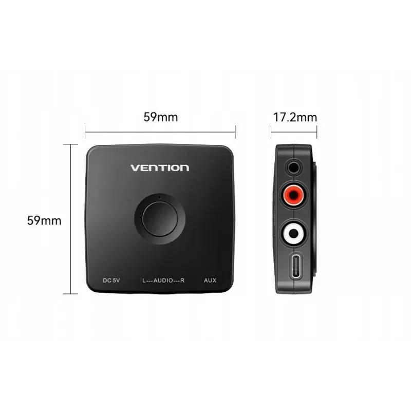 Vention Δέκτης Ήχου Bluetooth 5.1