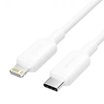 Καλώδιο USB-C σε Lightning 3A 480Mbit/s 1m ΛΕΥΚΟ