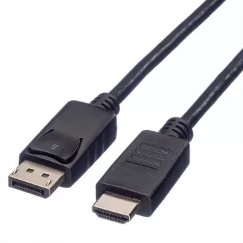ROLINE Καλώδιο DisplayPort DP - HDTV, ST/ST, μαύρο, 1,5 m (11.04.5779)