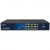 Διαχειριζόμενο switch PoE 10 θυρών ALLNET ALL-SG8610PMJ με 8 θύρες PoE+ και 2 θύρες uplink