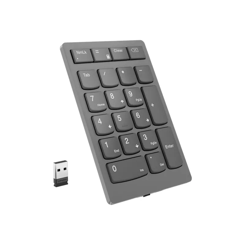 Lenovo 4Y41C33791 Αριθμητικό Πληκτρολόγιο Universal RF Ασύρματο Γκρι