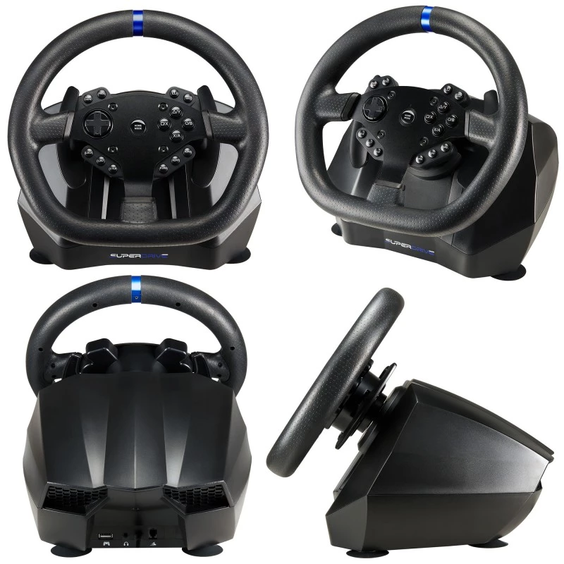 Τιμόνι + πεντάλ Subsonic SA5640-NG Μαύρο PC PlayStation 4 Xbox One