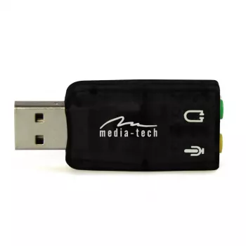Media-Tech Virtu 5.1 Mt5101 - Κάρτα ήχου - 5.1 - USB 2.0