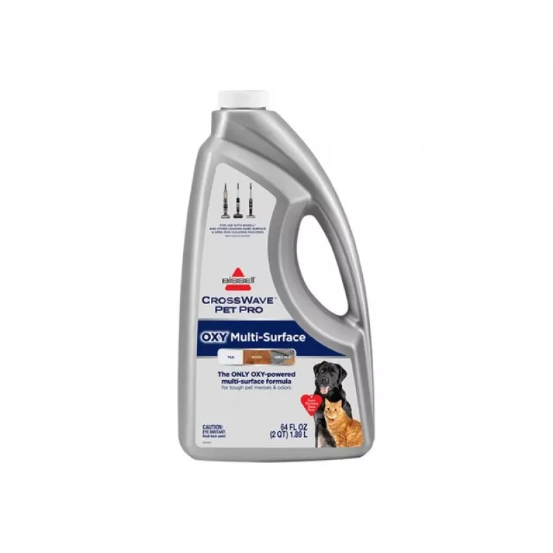 Bissell | CrossWave Pet Pro Oxy φόρμουλα καθαρισμού πολλαπλών επιφανειών, 2 L