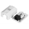 LANBERG Πρίζα τοίχου RJ-45 OU6-0001-W, Cat6, λευκή