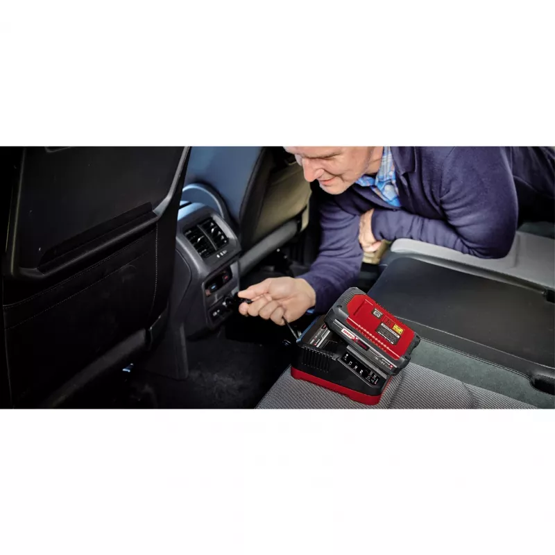 Φορτιστής μπαταρίας Einhell Power X-Car Charger 3A αναπτήρας κόκκινο