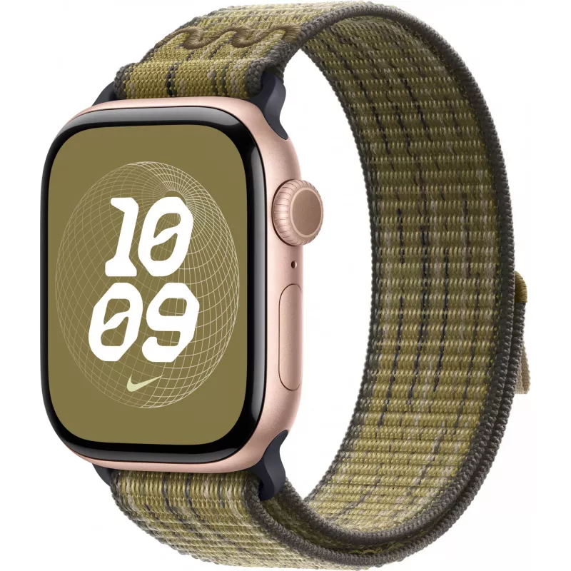 Βραχιόλι Apple 42mm Πράσινο/Γκρι Nike Sport Loop Smartwatch