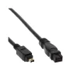 FireWire 400 σε 800 καλώδιο InLine 34901 1m αρσενικό/αρσενικό μαύρο