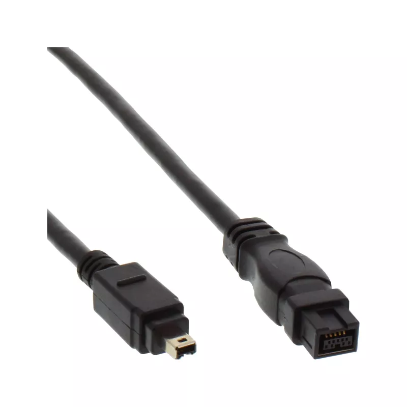 FireWire 400 σε 800 καλώδιο InLine 34901 1m αρσενικό/αρσενικό μαύρο