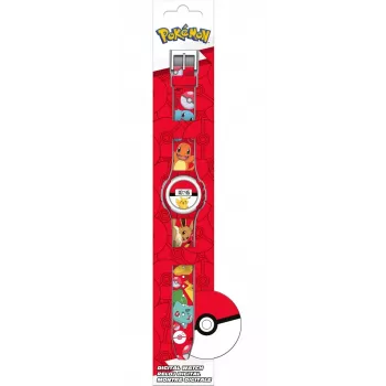Ρολόι χεριού παιδικό Euroswan Pokemon μοντέλο POK4374 — αναλογικό/ψηφιακό παιδικό ρολόι