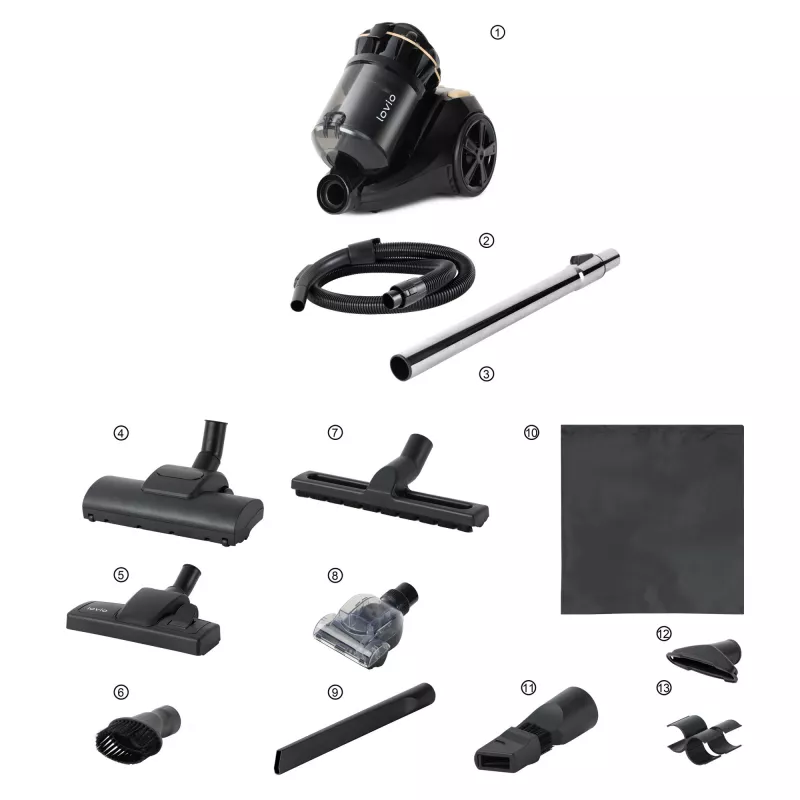 Ηλεκτρική σκούπα Lovio LVCVC002 VacuuFlex L