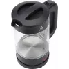 Jata HA702 ηλεκτρικός βραστήρας, 1,2 l, 1500 W, βοριοπυριτικό γυαλί, ασύρματος, μαύρος