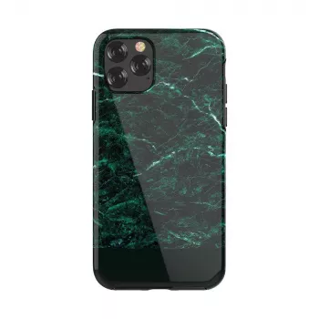 Θήκη προστασίας Devia Marble-Serie για iPhone 11 Pro Max — πράσινη, λεπτή εφαρμογή, σκληρό κέλυφος