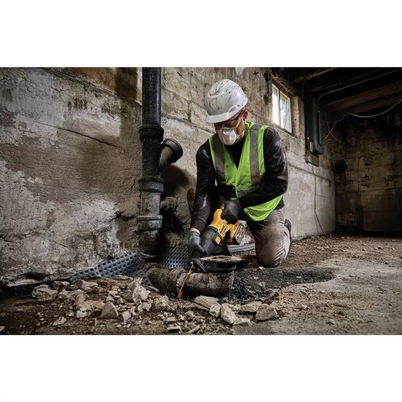 DEWALT DCS389NT σπαθοπρίονο FlexVolt 54V TSTAK μαύρο, κίτρινο