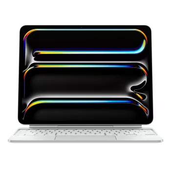 Apple Magic Keyboard για iPad Pro 13 inch M4 γερμανικό λευκό QWERTZ trackpad
