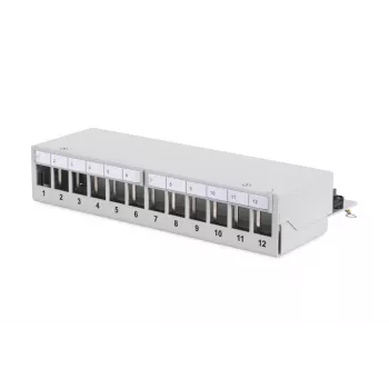 Επιτραπέζιο αρθρωτό patch panel Digitus DN-93706 12 θυρών