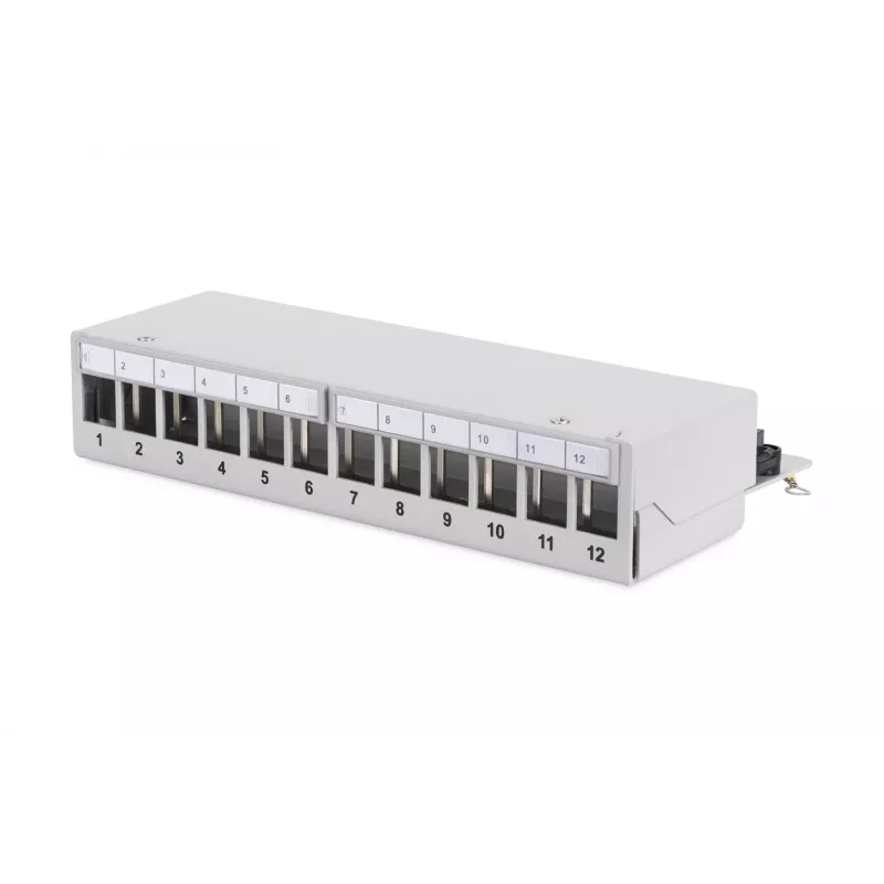 Επιτραπέζιο αρθρωτό patch panel Digitus DN-93706 12 θυρών