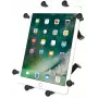 RAM Mounts X-Grip βάση συγκράτησης για tablet (9-11 ) Η βάση RAM Mounts X-Grip III Universal με λαστιχένια δάχτυλα που δεν προκαλούν φθορές στη συσκευή εξασφαλίζει ασφαλή
