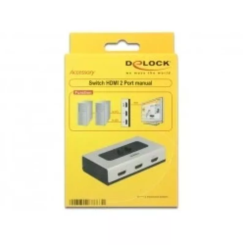 Διακόπτης βίντεο HDMI DeLOCK 87663