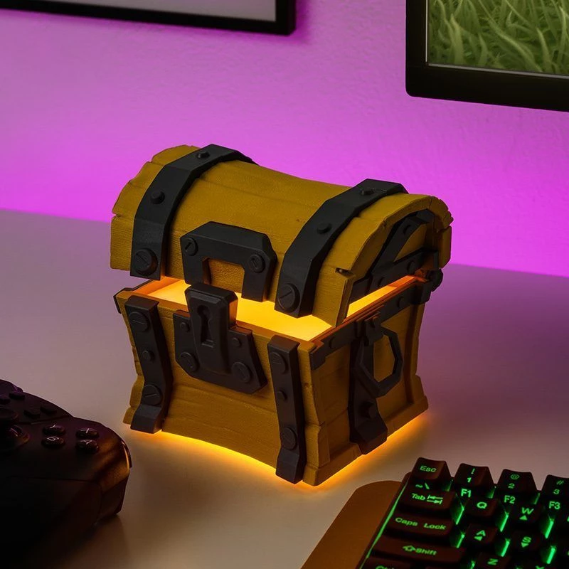 Επιτραπέζιο φωτιστικό Paladone Fortnite Chest Light – θεματική LED λάμπα
