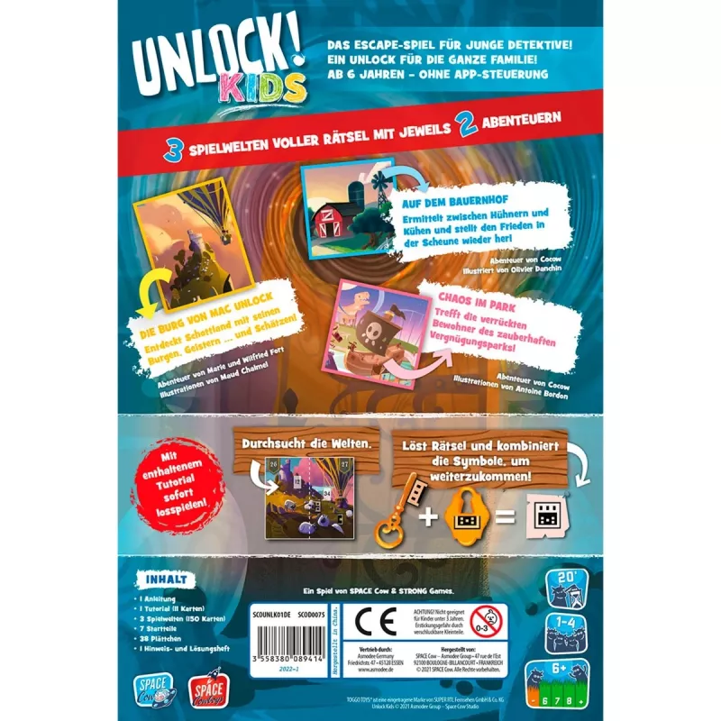 Unlock Kids, παιχνίδι με κάρτες