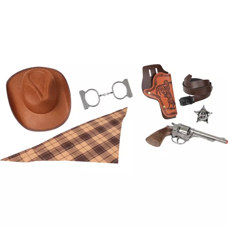 Παιδικό σετ cowboy Pulio Μοντέλο 155880/0 με καπέλο — αξεσουάρ Gonher