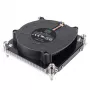 Αερόψυκτρα επεξεργαστή SILVERSTONE SST-XE01-1700A — ανεμιστήρας 8 cm, 1000–5500 U/min, διπλό ρουλεμάν, μαύρο