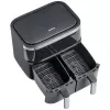 Φριτέζα αέρος Severin FR 2453 Double 3,25 L 2850 W μαύρο ασημί