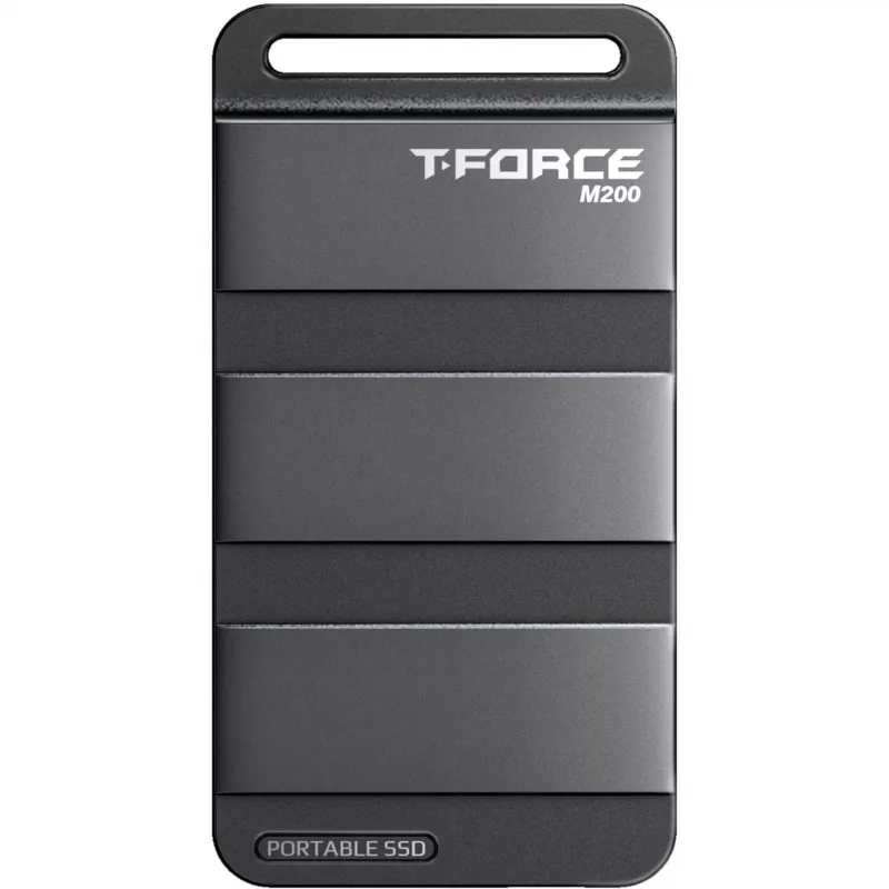 Team Group T-FORCE M200 - 1000 GB - USB Type-C - USB 3.2 Gen 2x2 - 2000 MB/s - 20 Gbit/s - Μαύρο