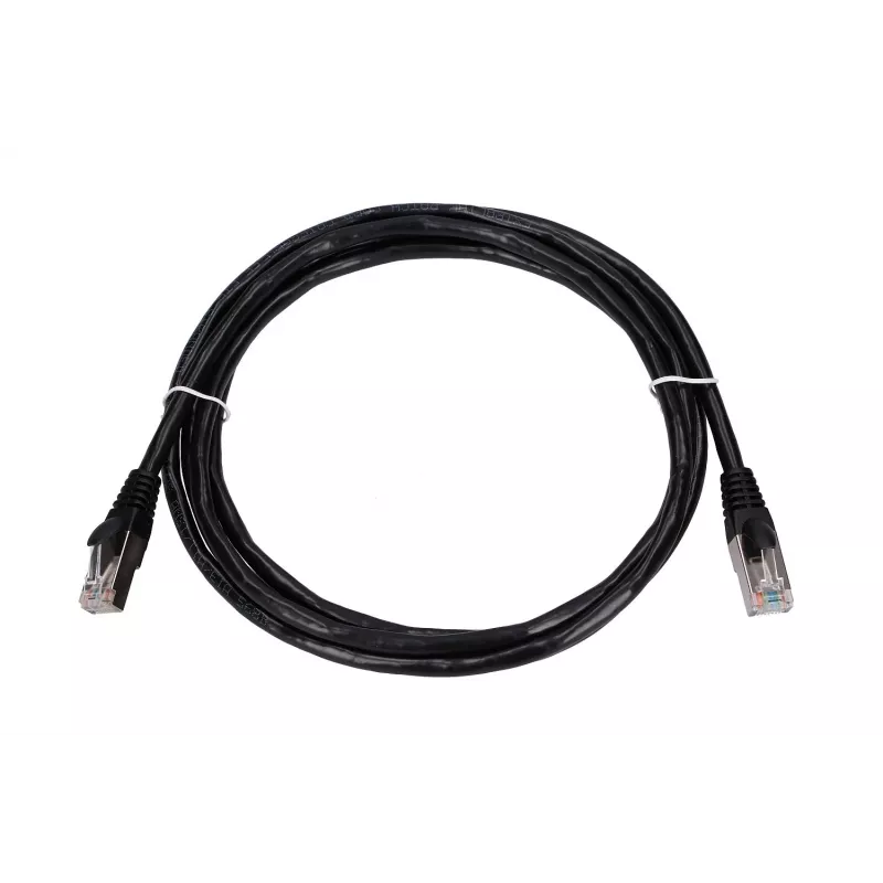 Καλώδιο δικτύου Extralink LAN Καλώδιο Patch Κατ.5e RJ-45 2m Μαύρο