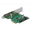 DeLOCK Κάρτα PCI Express x1 σε 2 x υποδοχή USB Type-C™