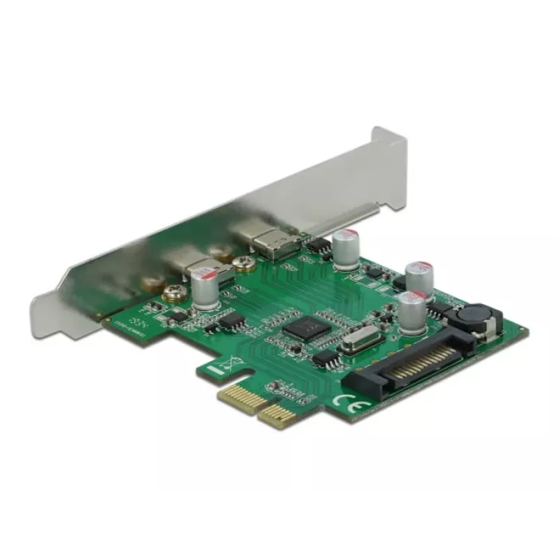 DeLOCK Κάρτα PCI Express x1 σε 2 x υποδοχή USB Type-C™