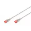 Καλώδιο δικτύου ASSMANN Electronic DK-1617-010S RJ-45 Cat6 1m γκρι