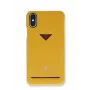 Θήκη πλάτης VixFox για iPhone 7/8 Plus, mustard yellow, σκληρό προστατευτικό κάλυμμα
