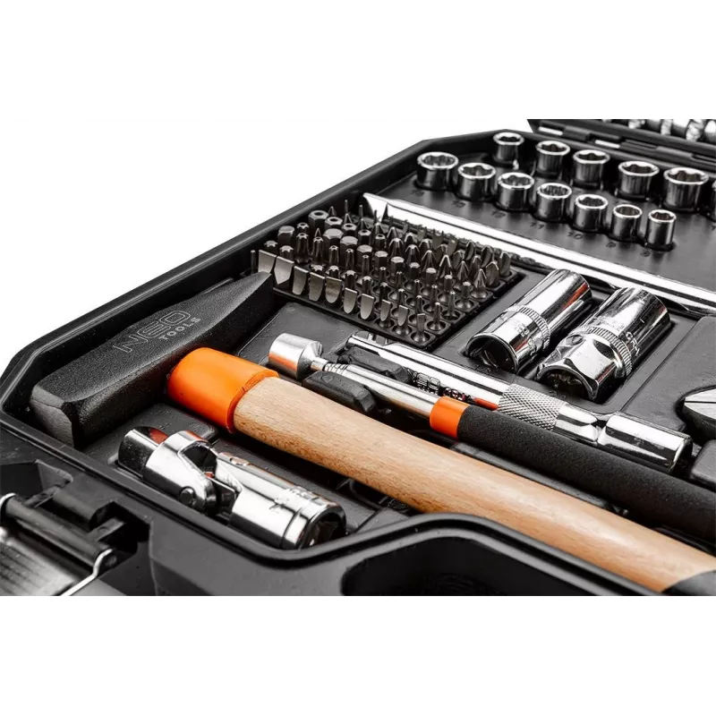 NEO tools 08-945 σετ καρυδάκια 1/4 1/2 ίντσες ευέλικτο ανθεκτικό