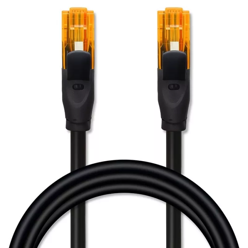 Καλώδιο δικτύου Ethernet QOLTEC UTP Cat6 15 m, 2×RJ45, μαύρο