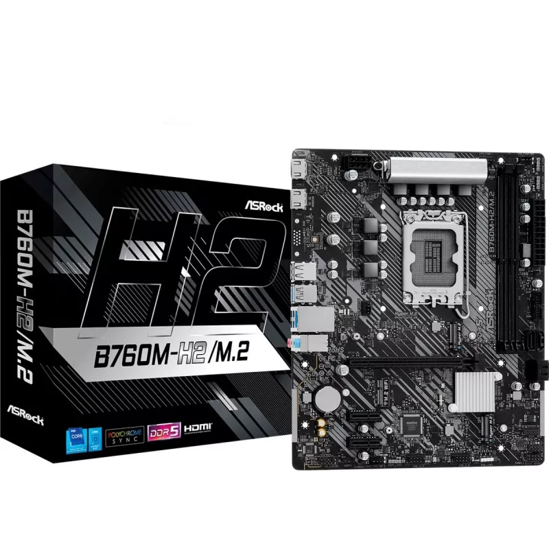 ASRock B760M-H2/M.2 DDR5 LGA1700 Micro-ATX Μητρική